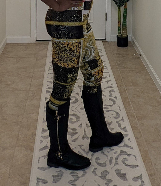 Biker Chic Black Boots