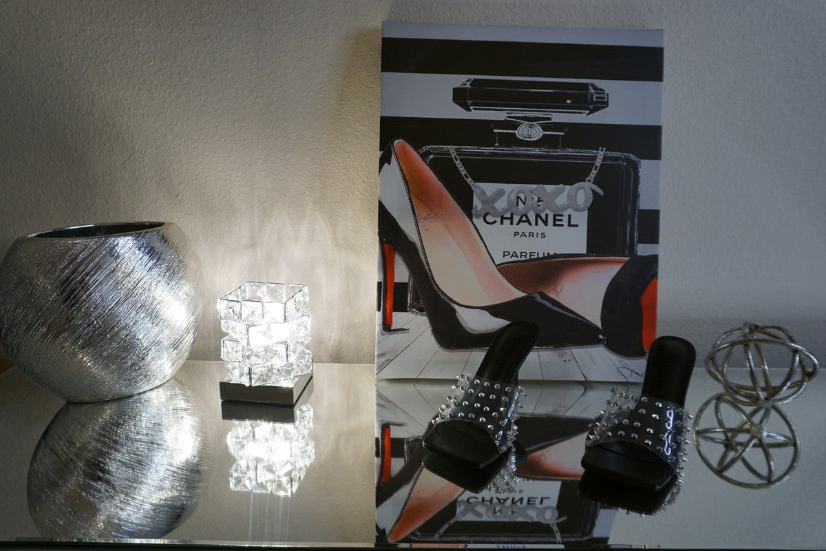 Bonafide Studs Black Heels