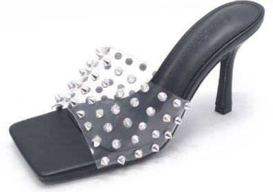 Bonafide Studs Black Heels
