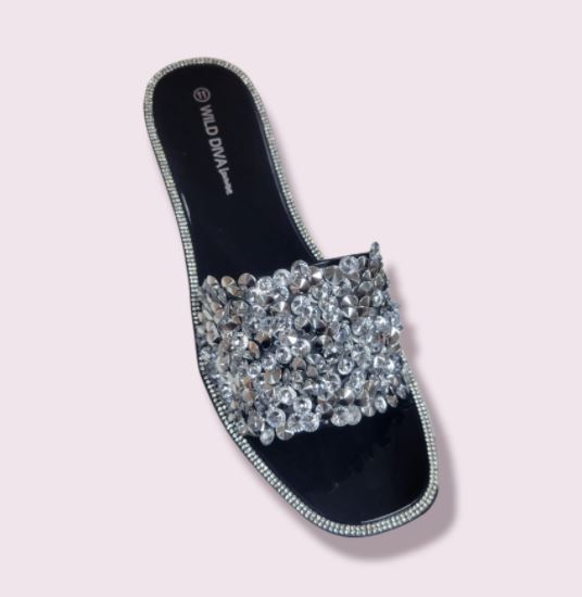 What A Gem Jeweled Sandals