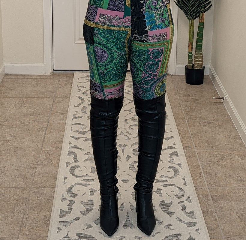 Lady Luxe Black Boots