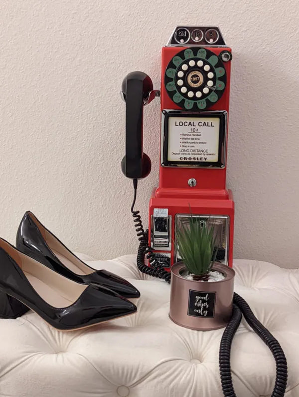 Razor Sharp Black Heels