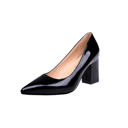 Razor Sharp Black Heels